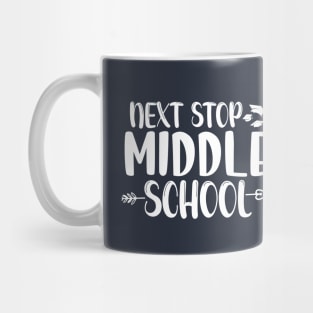 Next Stop Middle School Mug